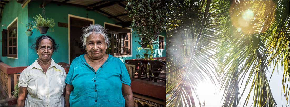 Teefplückerin in Sri Lanka