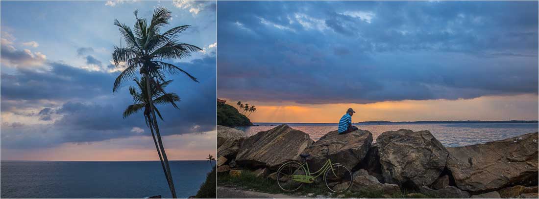 Sonnenuntergang in Mirissa