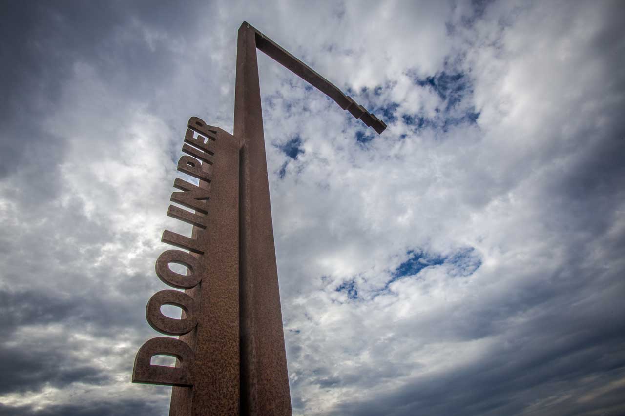 Irland-Doolinpier Zeichen