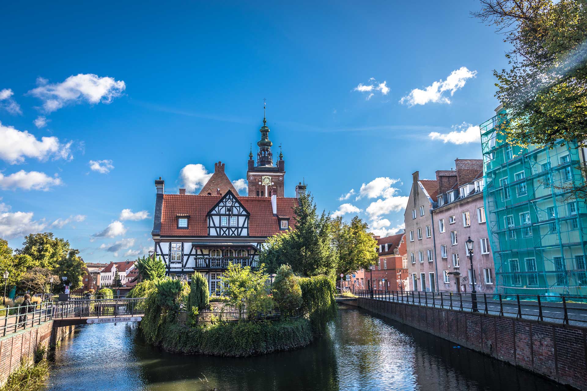 Brotbrücke in Danzig