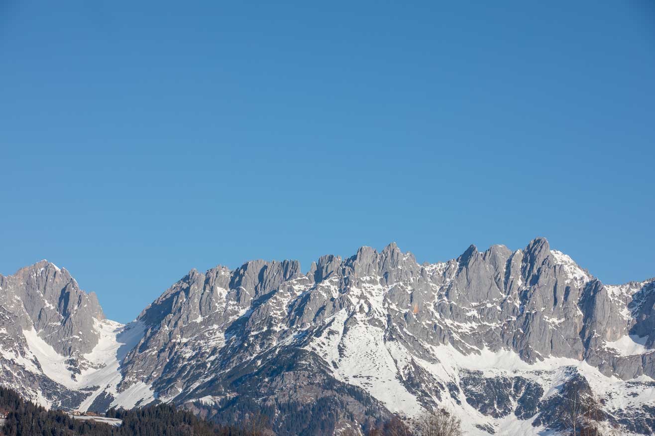 Wilder Kaiser in Kitzbühel